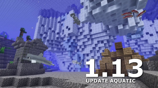 Скачать Minecraft 1.13 - Update Aquatic