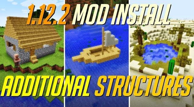 Скачать мод Additional Structures для Minecraft 1.12.2