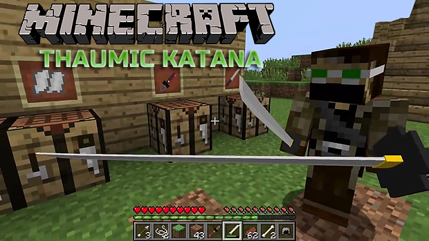 Мод Thaumic Katana для Minecraft 1.12.2