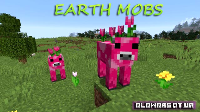 Earth mobs 1.19 - Земляные животные для Майнкрафт на ПК