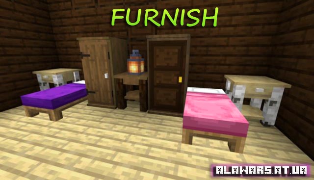 Furnish 1.19 - Мебель для Майнкрафт на ПК (Java)
